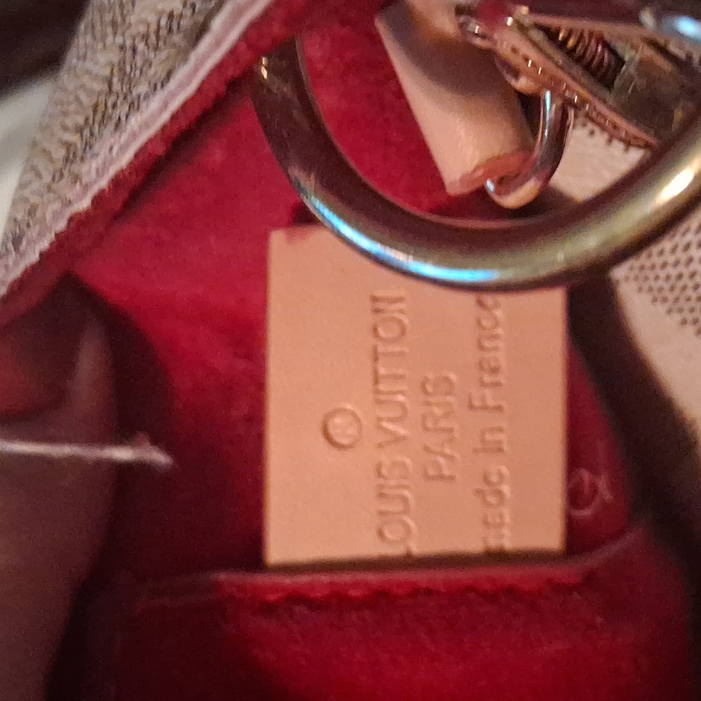 Louis Vuitton Checkered Beige Tote Bag - Picture 13 of 16
